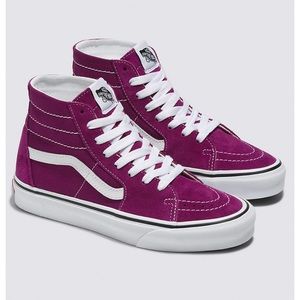 VANS Sk8-Hi Tapered Womens Shoes dark purple size 8